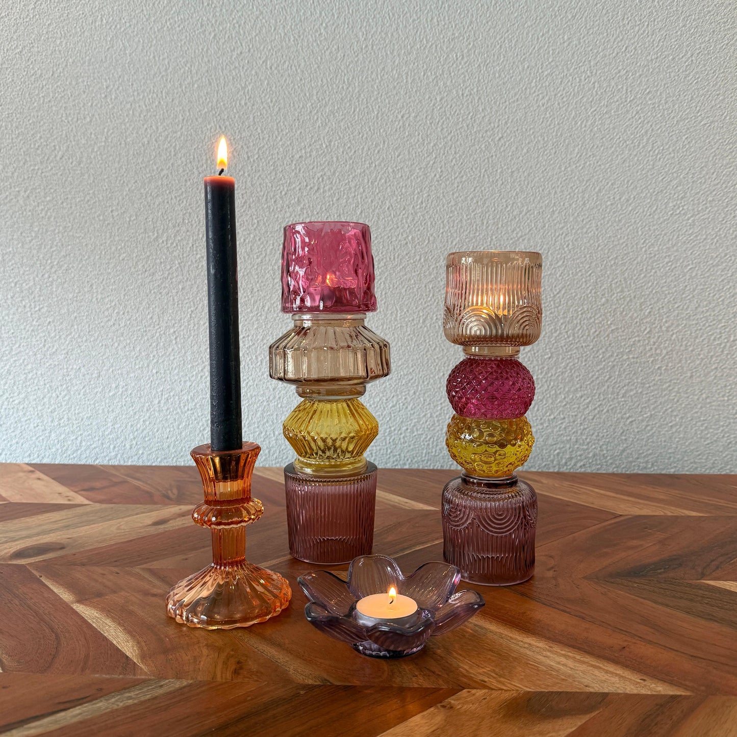 Glow - Kandelaren met waxinelichtjes