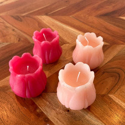 Soft pink - Losse geurkaars