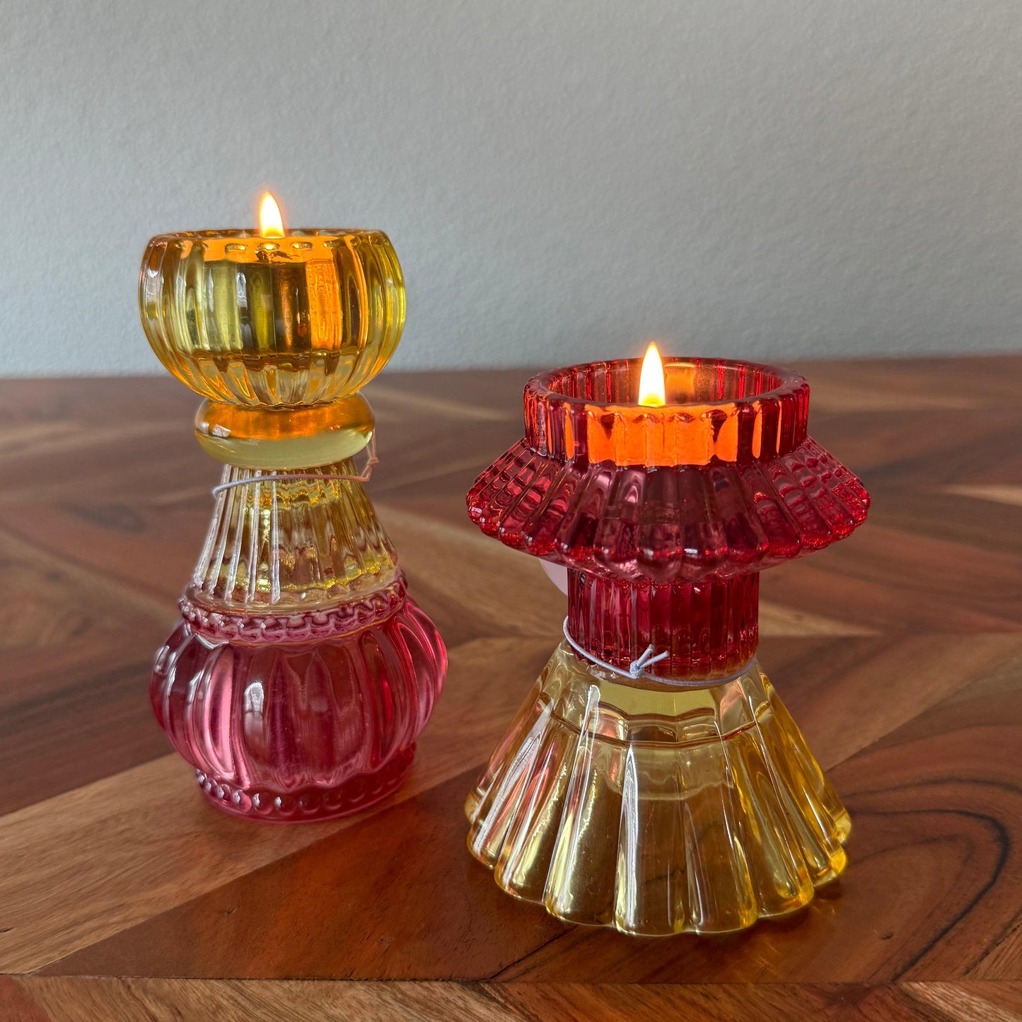 Flora - Sfeerlichthouders met waxinelichtjes