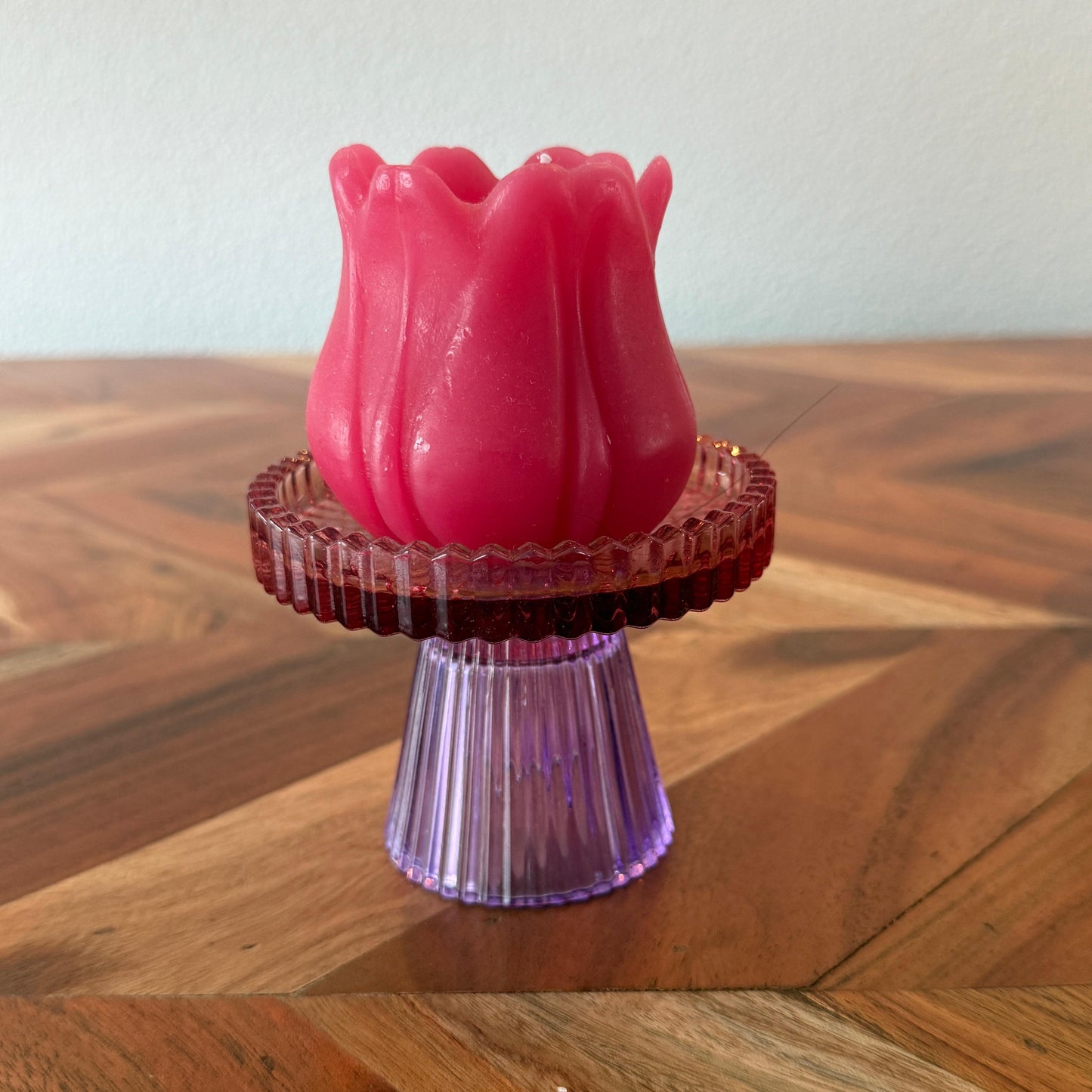 Rose - Kaarshouder met geurkaars